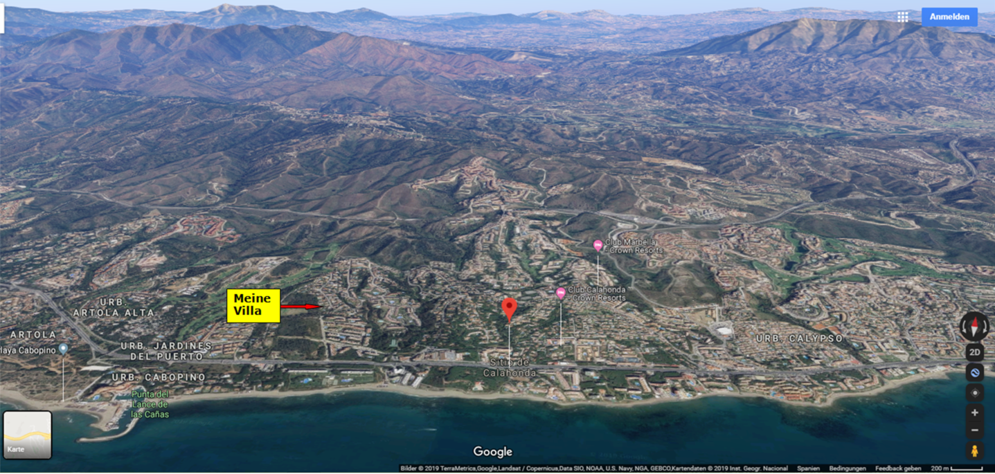 google luftbild marbella