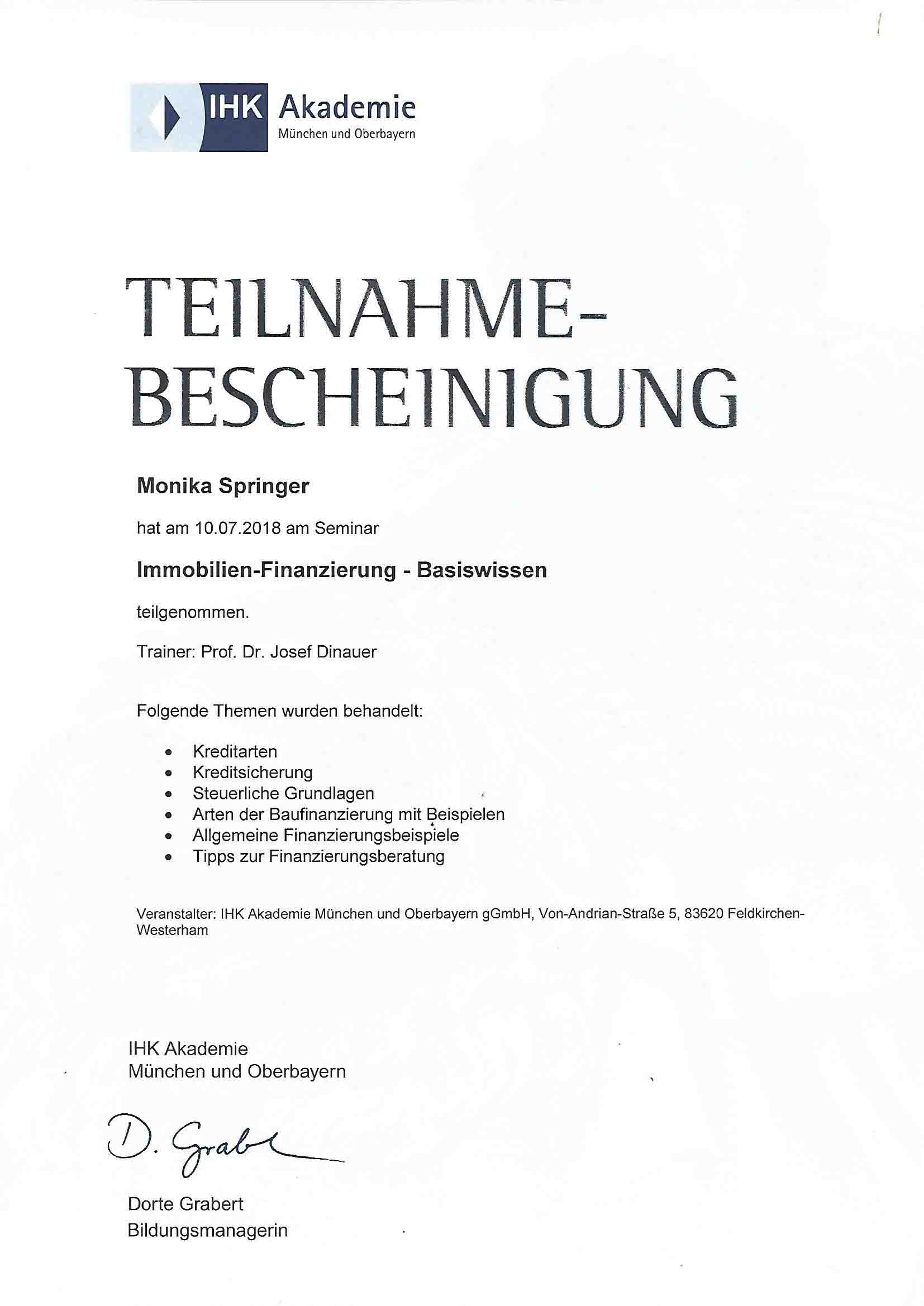 finanzierung